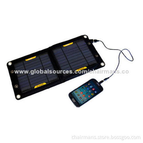 Portable Solar Charger for Notebook, 4-24W Power with Waterproof Cloth
